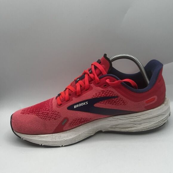 Brooks Launch 9 Womens Size 10 Pink/Blue Running Walking Shoes Athletic Sneakers - Picture 5 of 12